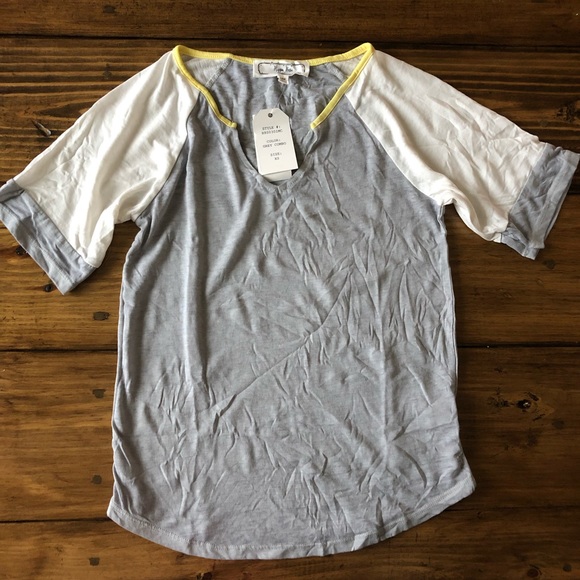 Hippie Rose - color-block t-shirt - Picture 6 of 6